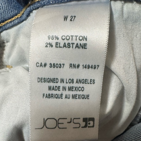 Joe's Jeans The Luna Cigarette Crop. Size 27 - Picture 12 of 12